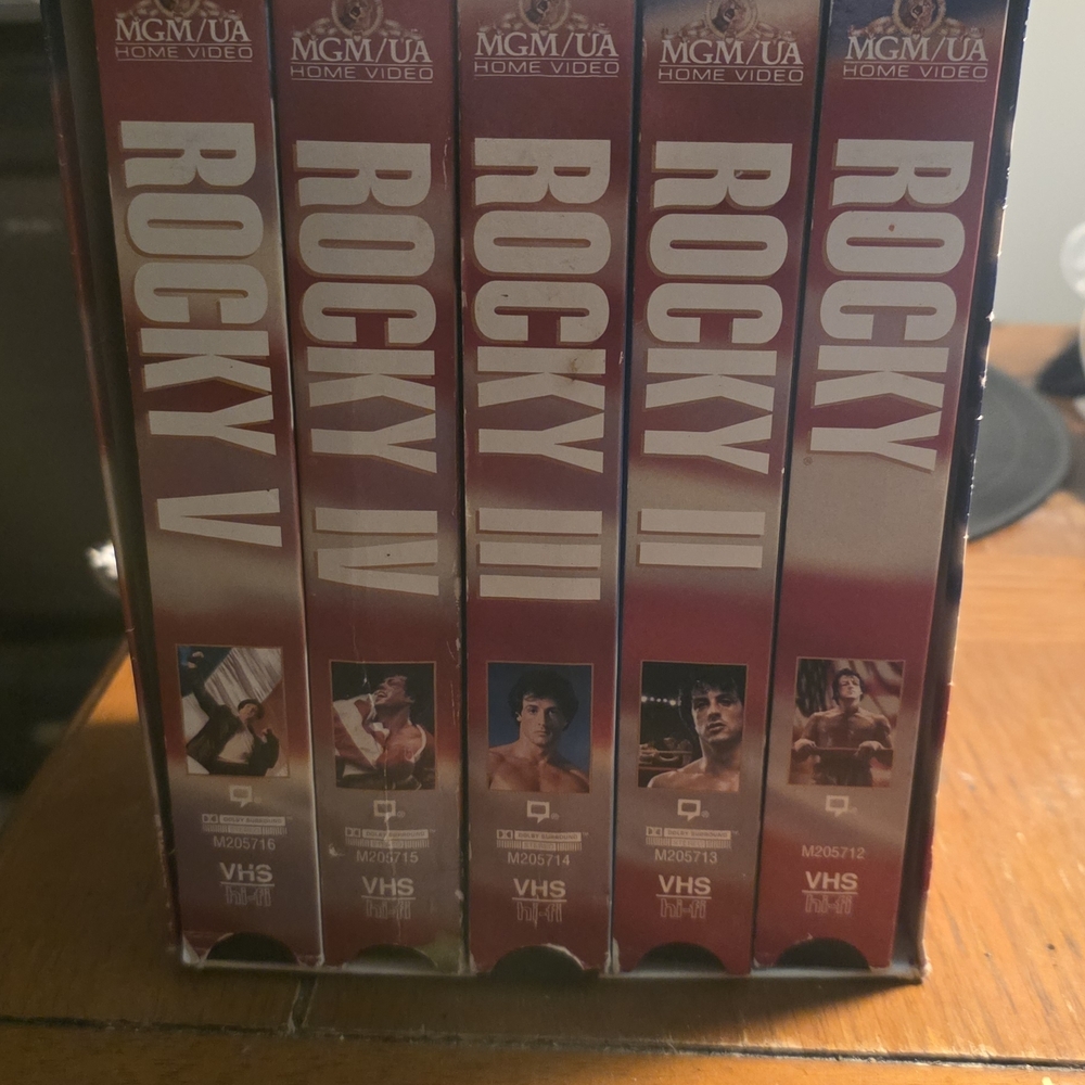 Rocky VHS Box Set
